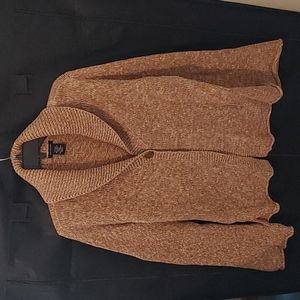 Calvin Klein sweater; XL; dark brown